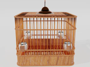 Chinese Birdcage 3D Model