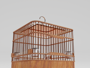 Chinese Birdcage Modèle 3D