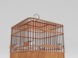 Chinese Birdcage 3D Model