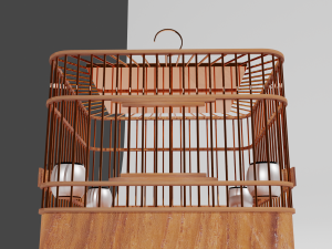 Chinese Birdcage Modèle 3D