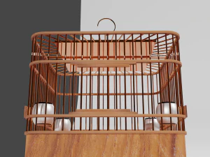 Chinese Birdcage 3D Model