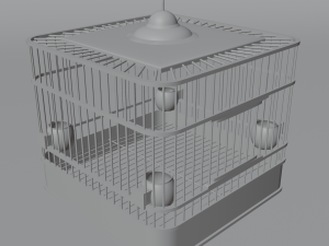 Chinese Birdcage Modèle 3D