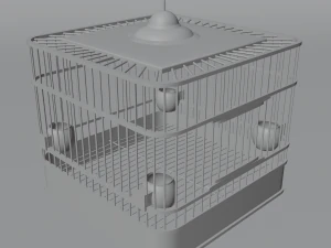 Chinese Birdcage 3D Model