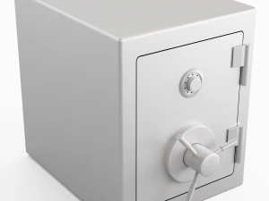 Stahltresor 3D Modell