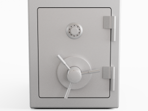 Steel Safe 3D Model