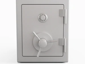 Stahltresor 3D Modell