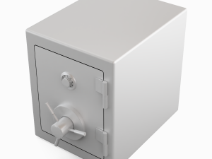 Steel Safe 3D Model