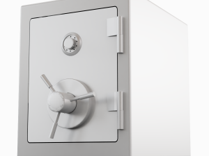 Steel Safe 3D Model