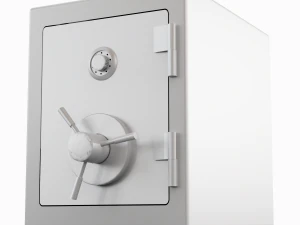 Stahltresor 3D Modell