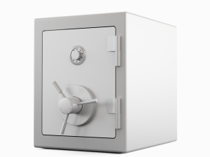 Steel Safe 3D Model
