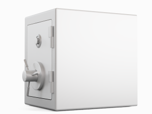 Steel Safe 3D Model