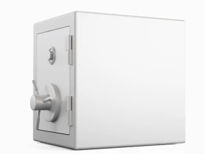 Stahltresor 3D Modell