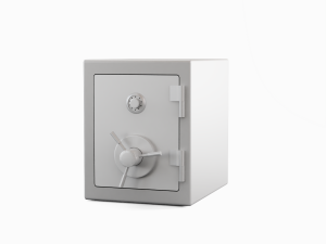 Steel Safe 3D Model