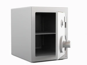 Stahltresor 3D Modell