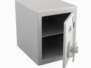 Stahltresor 3D Modell