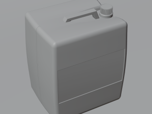 Plastic Container 3D Model