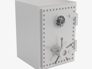 Steel Safe Modelo 3D