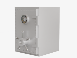 Steel Safe 3D Модель