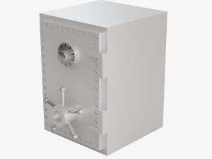 Steel Safe 3D Модель