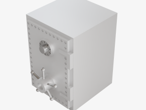 Steel Safe 3D Модель