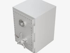 Steel Safe 3D Model