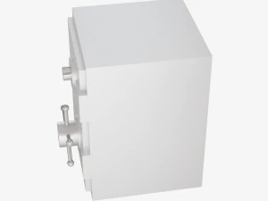 Steel Safe 3D Model