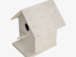 Wooden Birdhouse 3D Model