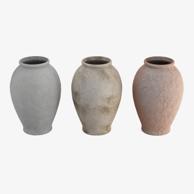 Decorative Vase Modelo 3D .c4d .max .obj .3ds .fbx .stl .blend 