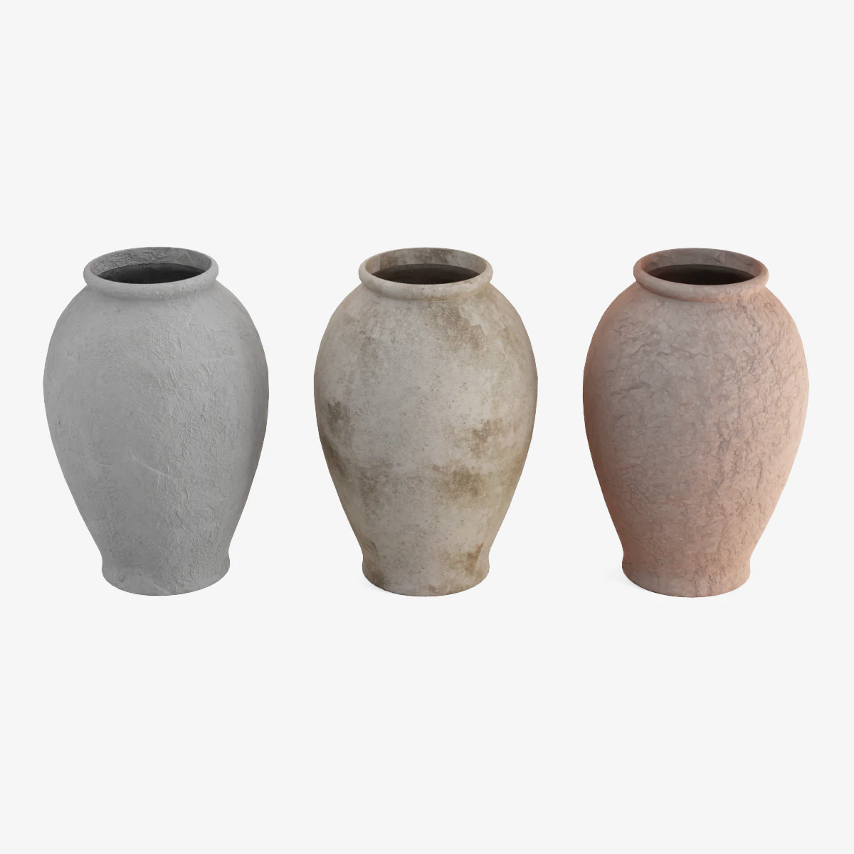 Decorative Vase 3D Model .c4d .max .obj .3ds .fbx .stl .blend 