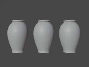 Decorative Vase 3D Model