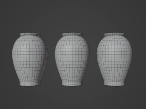 Decorative Vase 3D Model