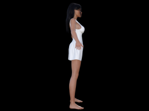 Angelina Jolie Realistic Character 3D-Modell