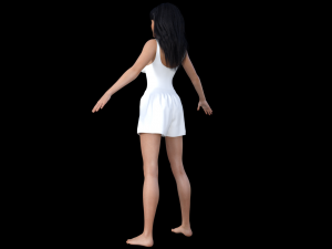 Angelina Jolie Realistic Character 3D-Modell