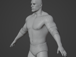 The Rock Dwayne Johnson Realistic Character Modelo 3D
