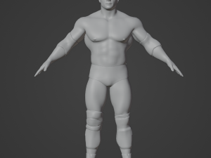 Dave Batista Realistic Character 3D 모델