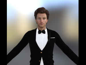 Shawn Realistic Character Model 3D