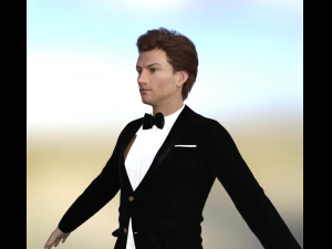 Shawn Realistic Character 3D Model