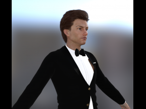 Shawn Realistic Character Model 3D