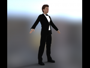 Shawn Realistic Character Model 3D