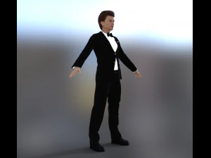 Shawn Realistic Character 3D Model