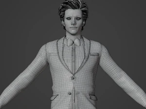 Shawn Realistic Character 3D Model