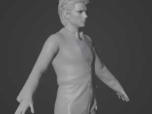 Shawn Realistic Character Model 3D
