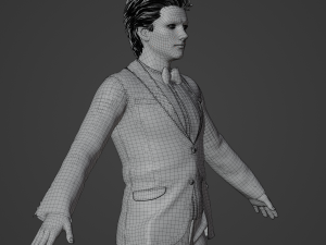 Shawn Realistic Character Model 3D