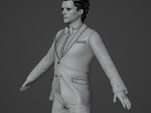 Shawn Realistic Character Model 3D
