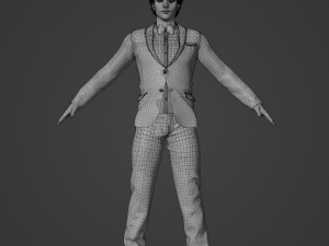 Shawn Realistic Character Model 3D
