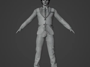 Shawn Realistic Character 3D Model