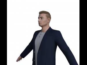 Michael Realistic Character 3D 모델
