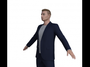 Michael Realistic Character 3D 모델