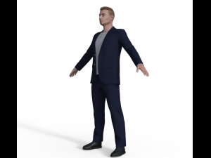 Michael Realistic Character 3D 모델