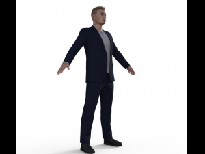 Michael Realistic Character 3D 모델